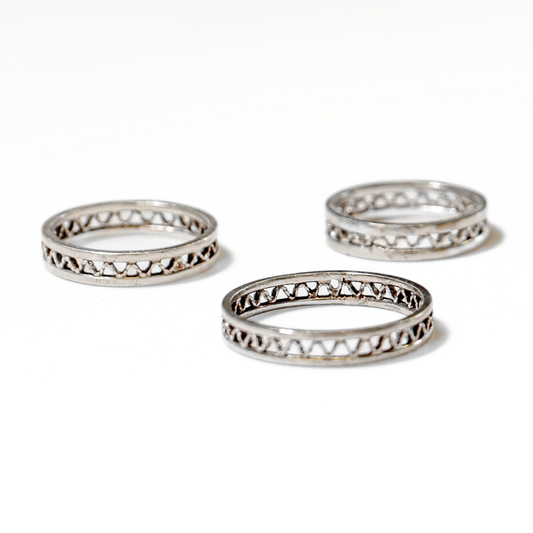 Anillo Atarraya Plata