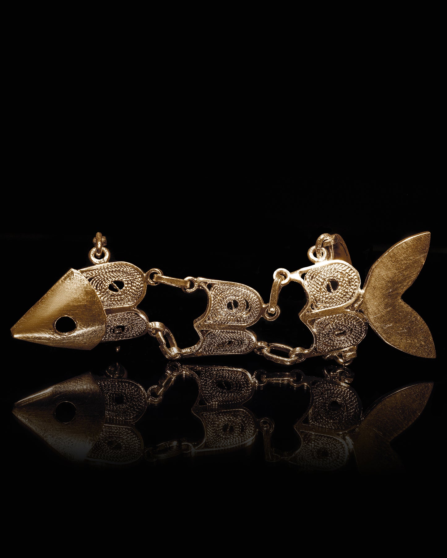 Anillo Sardina Oro