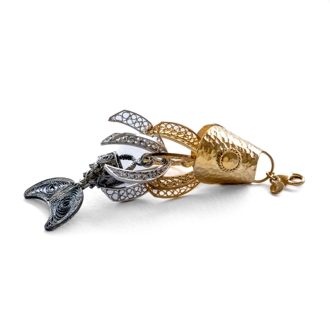 Ballerina Silver Pendant